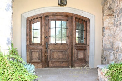 Custom Made Wood Entry Doors