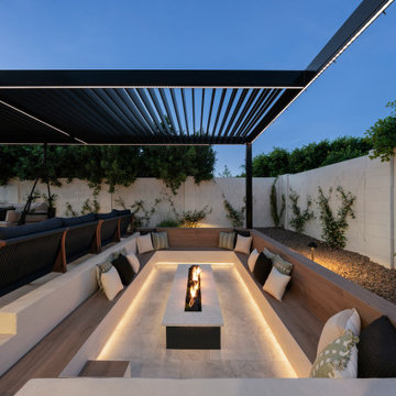 Contemporary Meets Intimate Outdoor Entertaining In Gilbert