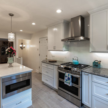 Amazing Kitchen Expansion and Remodel Brightens up Home in Arlington, VA