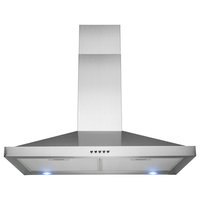 AKDY 30” Wall Mount Stainless Steel Kitchen Range Hood 3 Speed Touch Control
