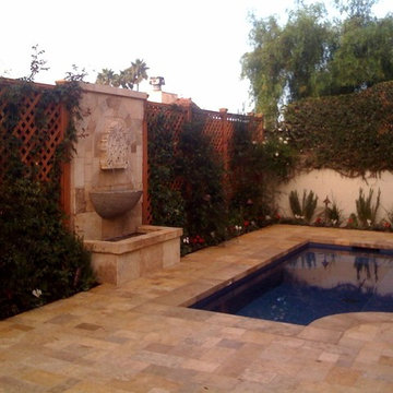 Pools, swimming pools, pool coping, pool deck, pool fountain