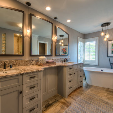 Plymouth Bathroom Transitional Modern Update