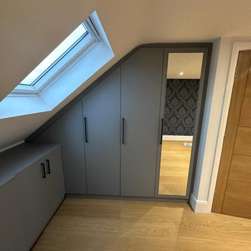 Optimize your loft space with our fitted wardrobes!