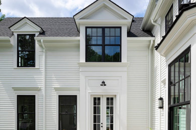 Home design - cottage home design idea in Boston