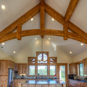 La Center Timber Framing Dream Home