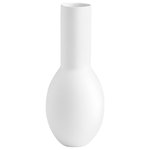 Cyan Lighting - Cyan Lighting Impressive Impression - 15" Vase, Matte White Finish - Crafted in ceramic with a classic rounded silhouetImpressive Impressio Matte White *UL Approved: YES Energy Star Qualified: n/a ADA Certified: n/a  *Number of Lights:   *Bulb Included:No *Bulb Type:No *Finish Type:Matte White
