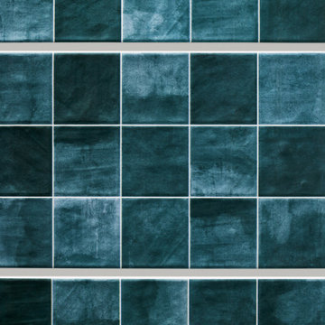 Cool Blue Ceramic Wall Tile