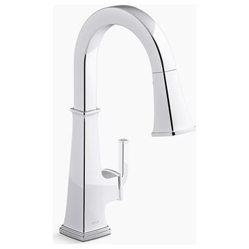 Kohler Riff 1.5 GPM Single Hole Pull Down Kitchen Faucet