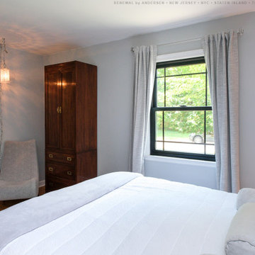 Window with Grilles in Stylish Bedroom - Renewal by Andersen NJ / NYC