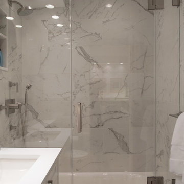 Master Bathroom - Contemporary Renovation - Madison & 62nd St, NY, NY