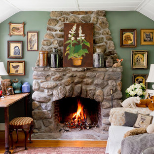 Kaminumrandung Deko Ideen - The Reading Chair