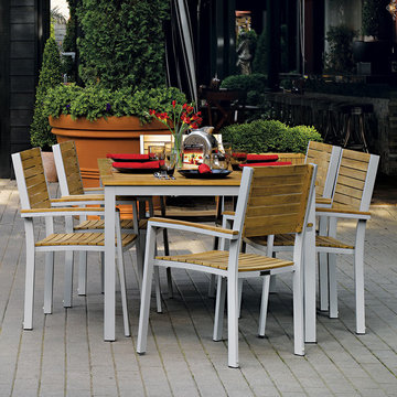Outdoor Patio Dining Chairs (Set of Four)