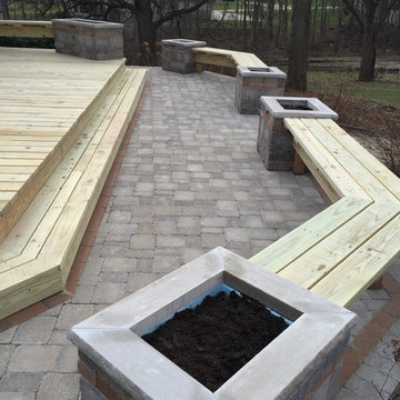 Deck and Paver Patio