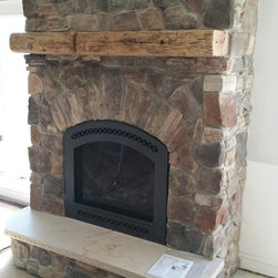 Custom Gas Fireplace - Indoor Fireplaces