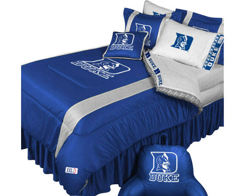 Ncaa Duke Blue Devils Bedding And Room Decorations 51 Llc Ncaa Duke Blue Devils Bedding Set College Football Bed Kids
