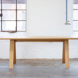 Stelvio Natural Oak 220cm X 90cm Dining Table - Dining Tables