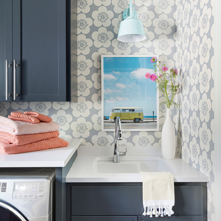 75 Green Laundry Room Ideas You'll Love - August, 2025 | Houzz