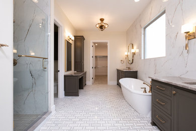 Inspiration for a bathroom remodel in Little Rock