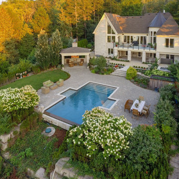 Infinity Pool Overlooking the Vineyards