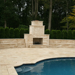 Toms River New Jersey - Walnut Travertine - Outdoor Products