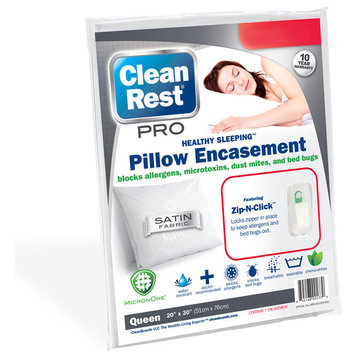 CleanRest Pro Pillow Encasement, Queen