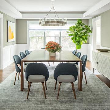 Custom-made chairs bridge the gap between competing aesthetic influences