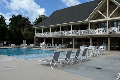 Inspiration for a pool remodel in Atlanta
