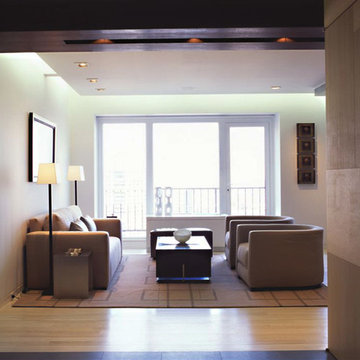 Maximizing Space in Manhattan: A Modern Pied-A-Terre.
