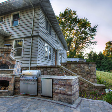 Backyard landscape design package