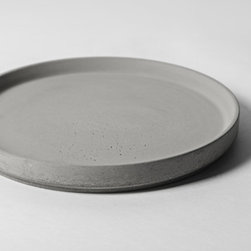 Bentu 'MIN' Concrete Plate - Decorative Plates