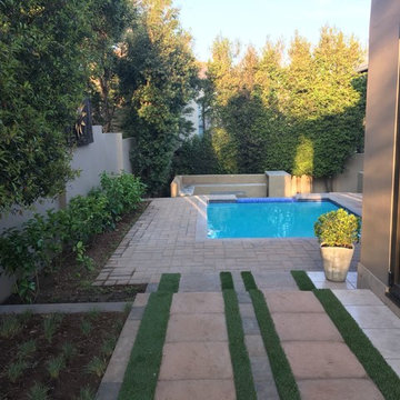 hard landscaping - various projects