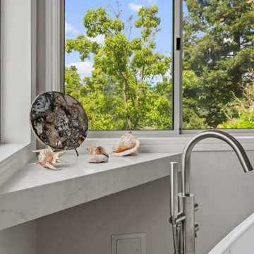 Transitional Primary Bathroom Remodel in Diablo, CA