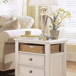 American Drew 920-915 Side Table Camden - Light - Side Tables And End Tables