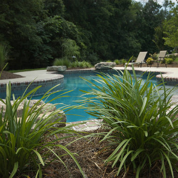 Freeform Fiberglass Pool - Mount Laurel, NJ