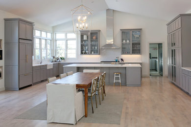 Trendy kitchen photo in Denver