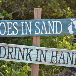 Handcrafted Beach House Decor Signs - Products