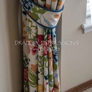 Box pleat valance and panels