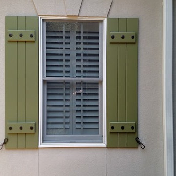 Exterior Shutter Install 8/2/16