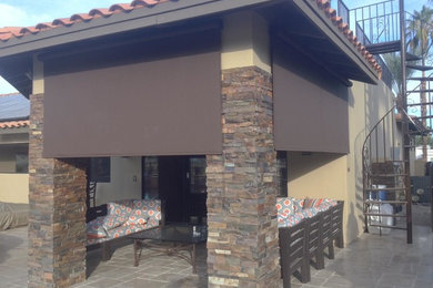 Inspiration for a mediterranean patio remodel in Los Angeles