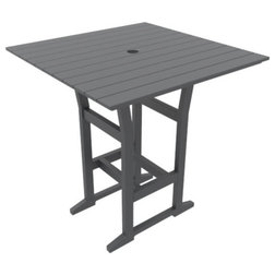 Transitional Outdoor Pub And Bistro Tables by Coastline Casual