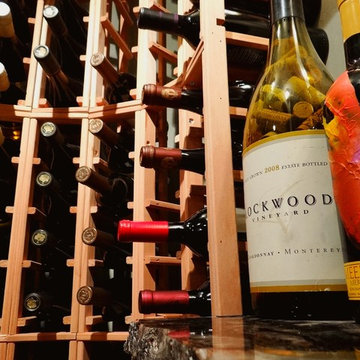 Lower Level Remodel with Wine Cellar in Wauwatosa