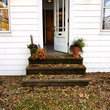 Front door and porch