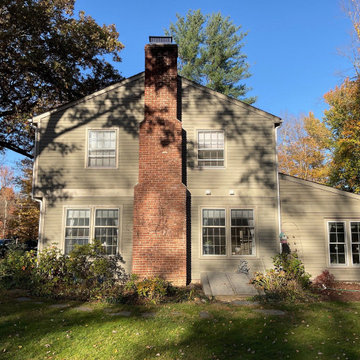 Before — Morristown, NJ — HardiePlank & HardieShake Siding