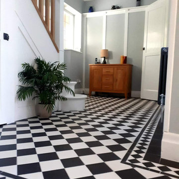 Victorian Style Floor Tiles - Hallway - Wirral