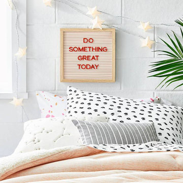 College Bedding & Letterboard Wall Decor Collection - Room Essentials™