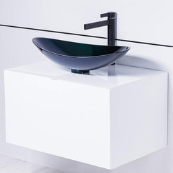Modern Black and white bathroom fixture selection - Bathroom Fixtures