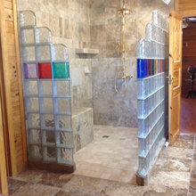 glass block wall