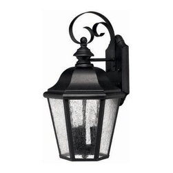Hinkley Lighting - Hinkley Lighting 1676BK Outdoor Sconce Lighting Edgewater - Outdoor Wall Lights And Sconces