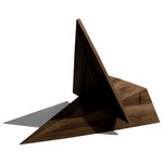 Same Tree - The Triangle Chair, Black Walnut - This is modern lounging.
