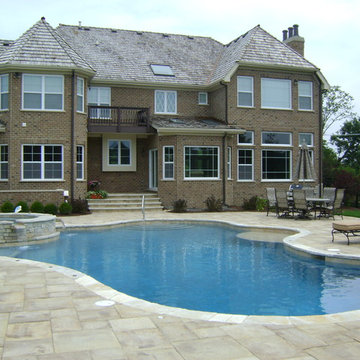 Free Form Pool in Lincolnshire, IL